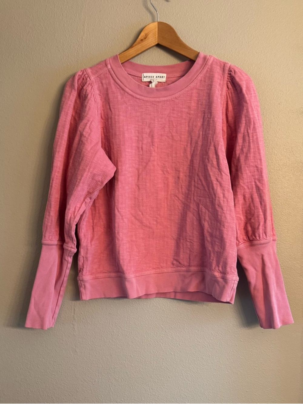 APIECE APART Olimpio Puff Sleeve Sweatshirt